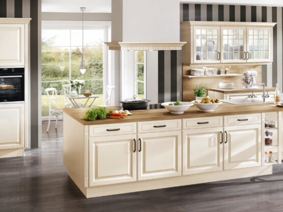 cocina clasica color crema