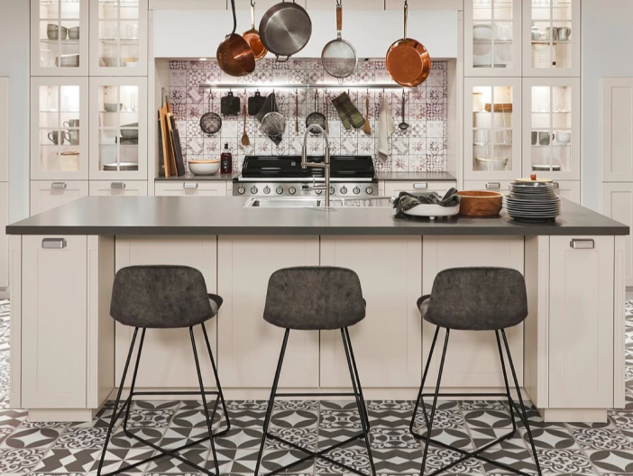 cocinas de estilo retro y vintage